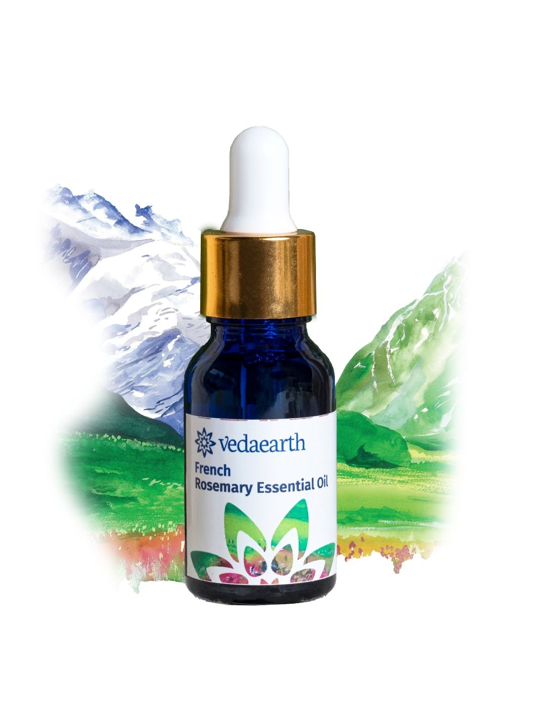 

VEDAEARTH Unisex Rosemary Essential Aroma Oil- 15 ml, Blue