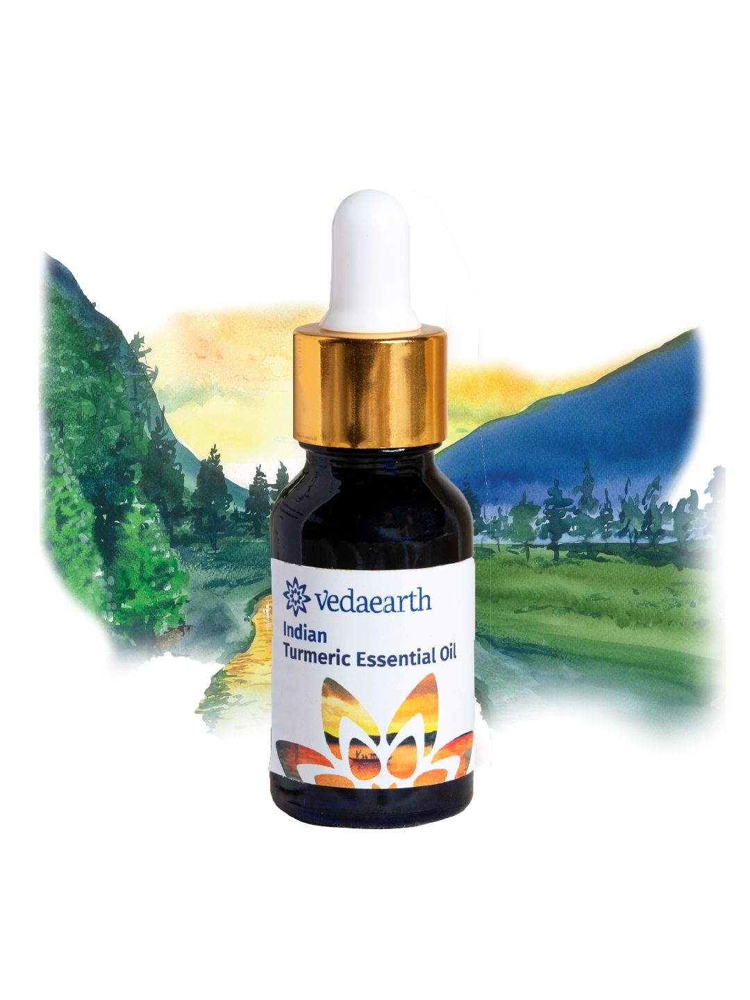 

VEDAEARTH Blue Turmeric Essential Aroma Oil - 15 ml