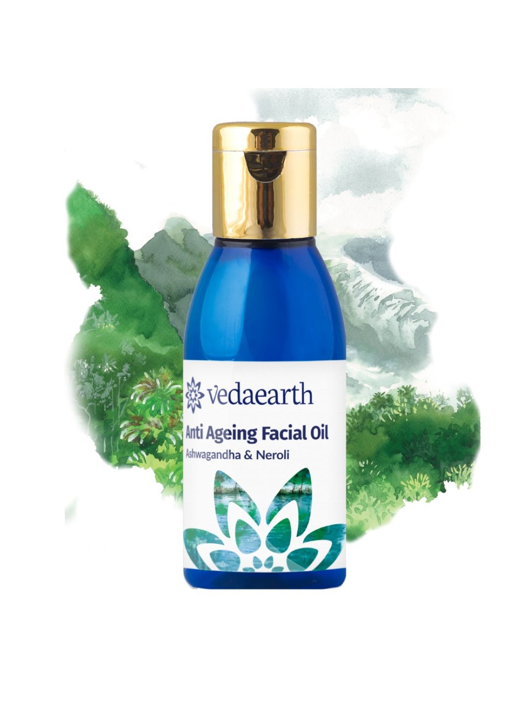 

VEDAEARTH Anti-Ageing Oil - 25 ml, Blue