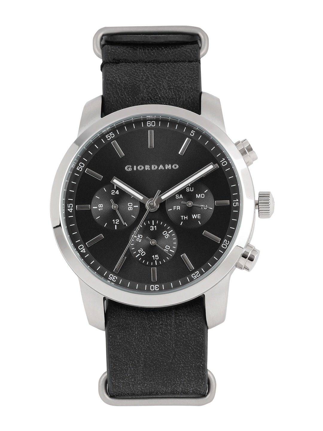 

GIORDANO Men Black Dial Multifunction Watch 1772-01