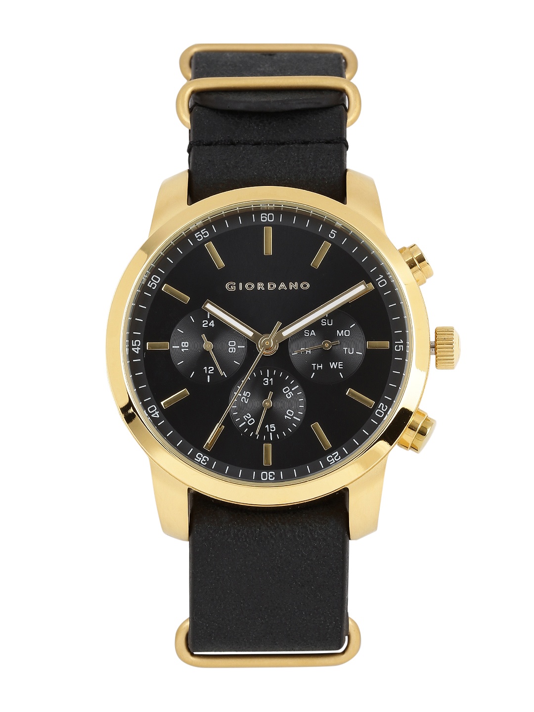 

GIORDANO Men Black Dial Multifunction Watch 1772-06
