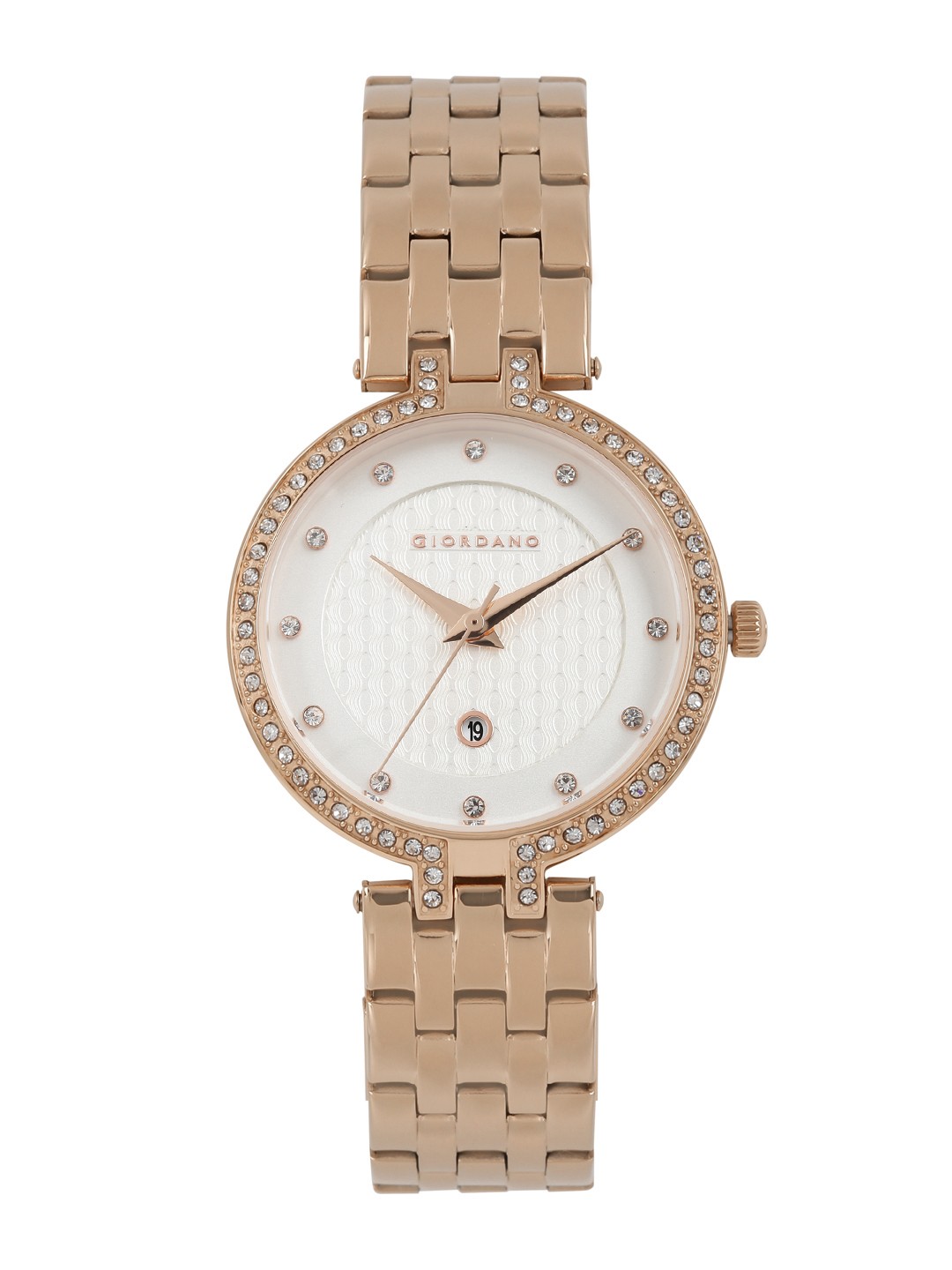 

GIORDANO Women Silver-Toned Analogue Watch 2770-33