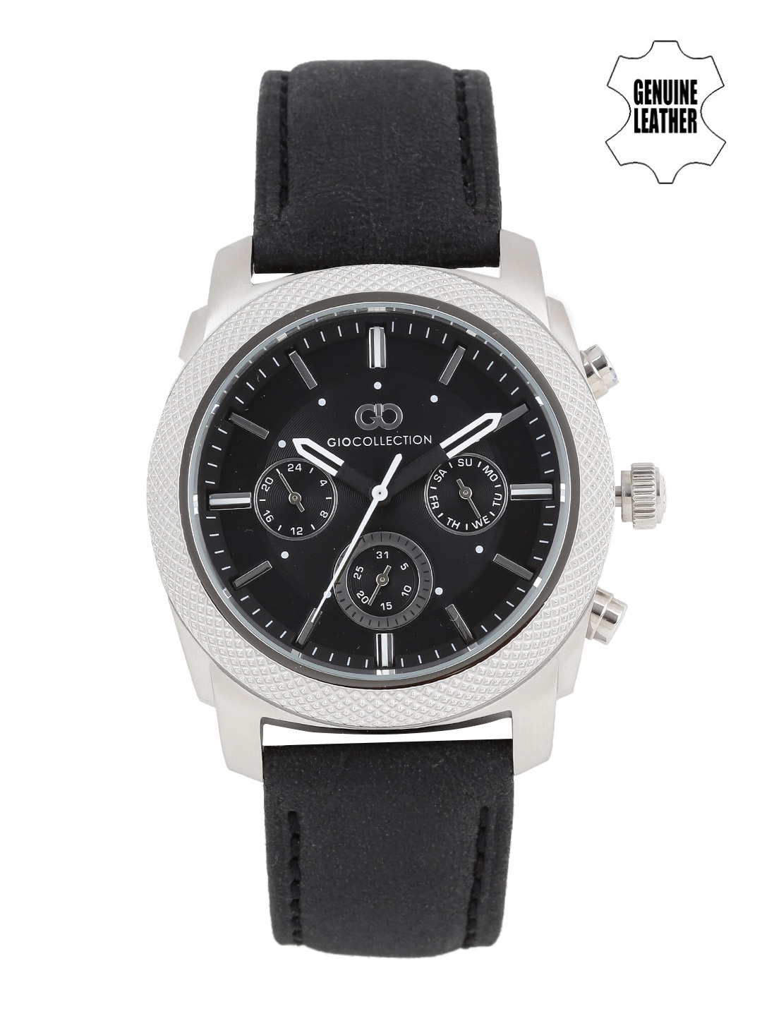 

GIO COLLECTION Men Black Multifunction Analogue Watch G1014-01