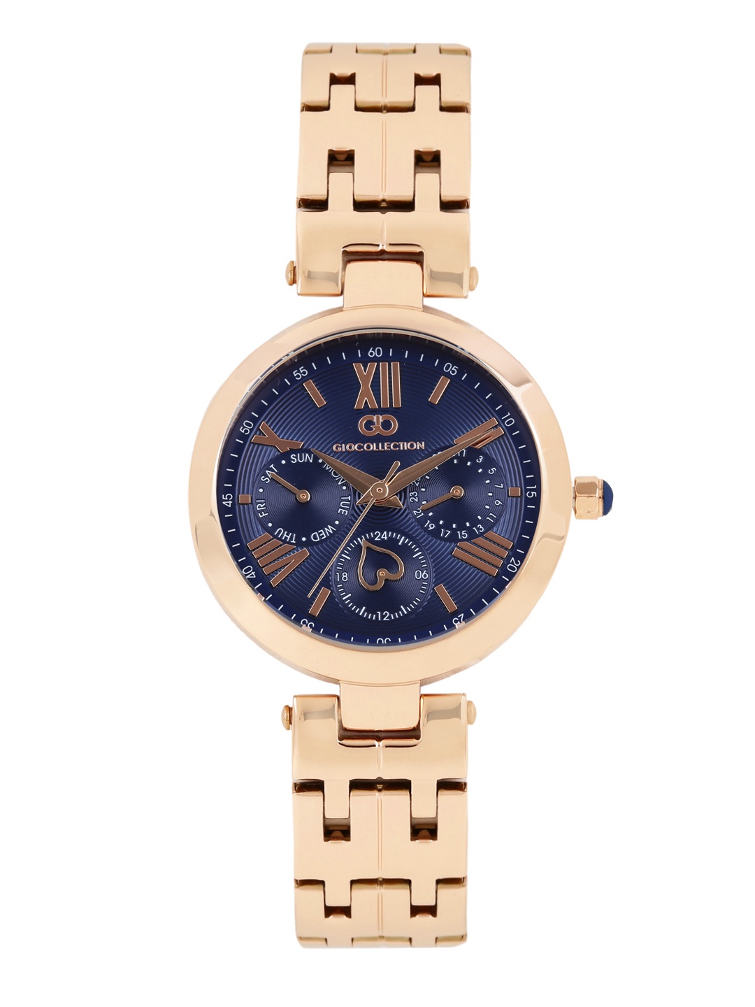 

GIO COLLECTION Women Navy Analogue Watch G2019-44, Navy blue