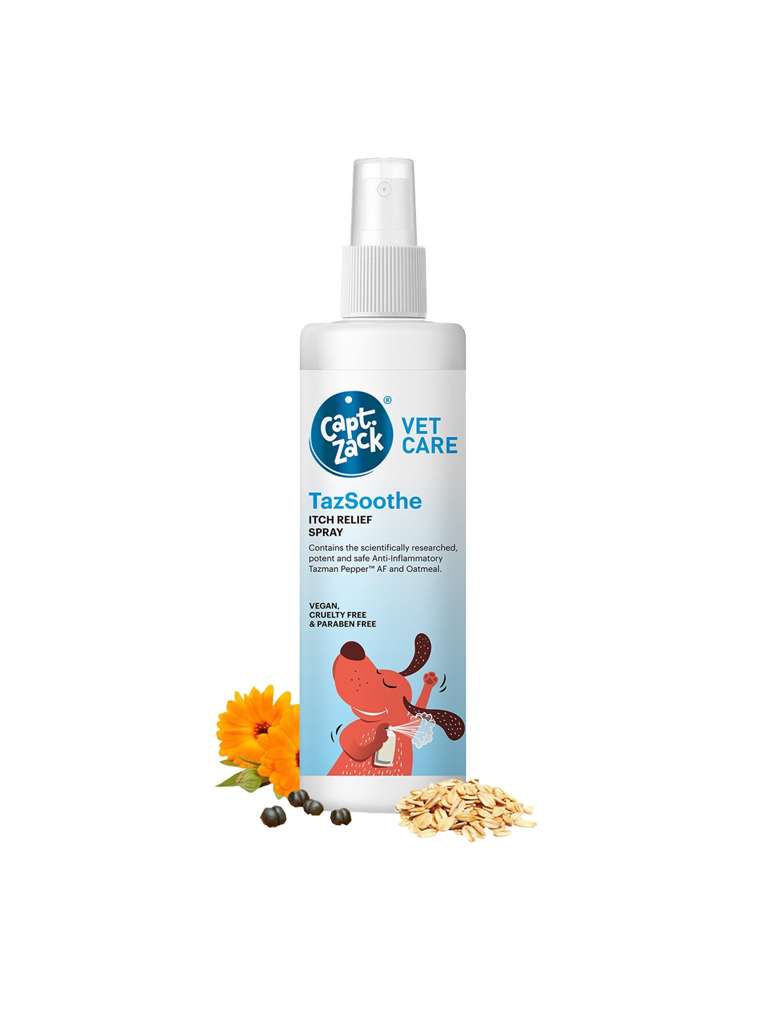 

Captain Zack White TazSoothe Itch Relief Spray Vet Care - 250 ml