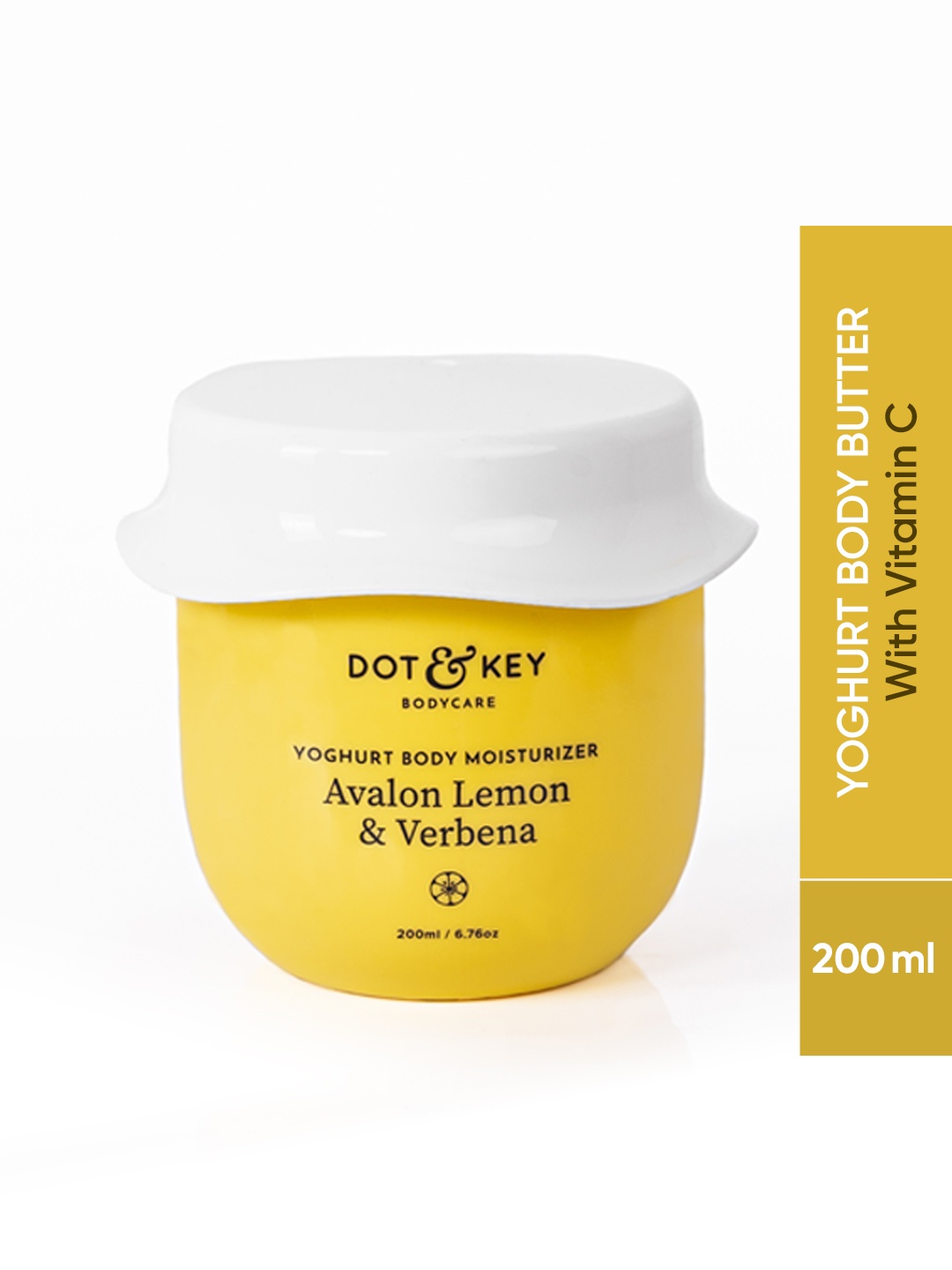 

DOT & KEY Yoghurt Body Moisturizer Avalon Lemon & Verbena, White