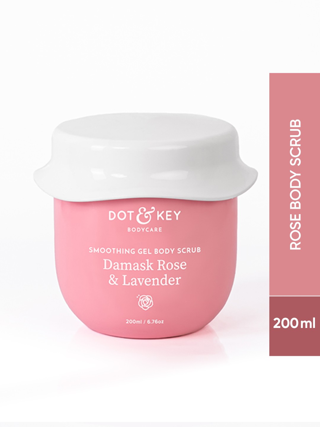 

DOT & KEY White Damask Rose & Lavender Smoothing Gel Body Scrub - 200 ml