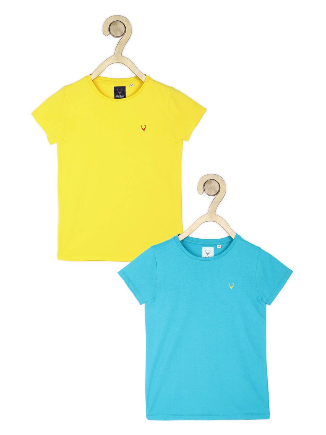 

Allen Solly Junior Girls Blue 2 Extended Sleeves T-shirt