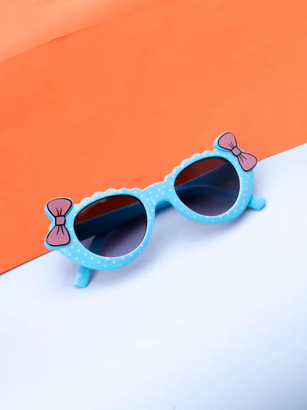 

Spiky Kids Purple Lens & Blue Cateye UV Protected Sunglasses Zbo_Pink_Blue
