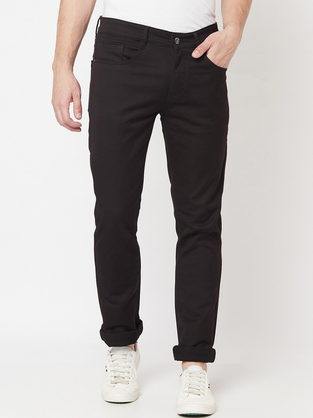 

Octave Men Black Jeans