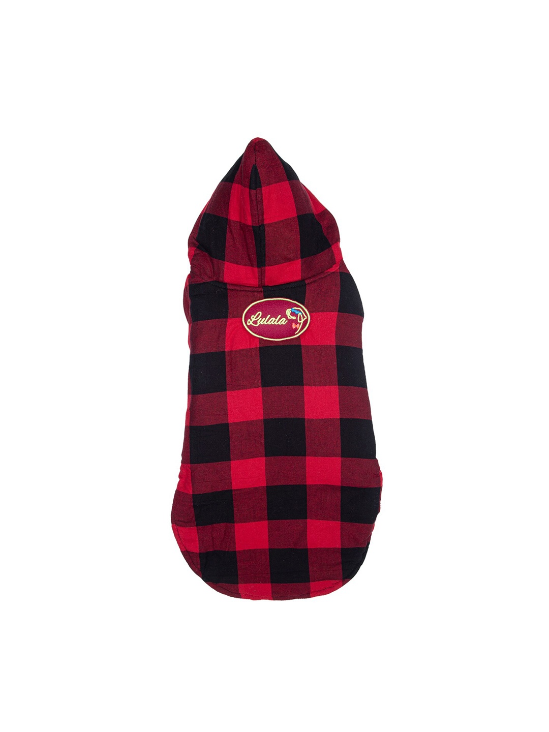 

Lulala Red & Black Checked Dog Winter Jacket