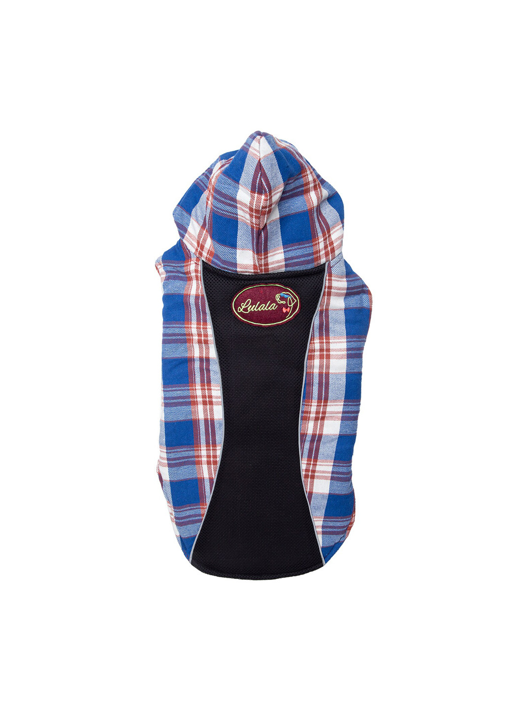 

Lulala Blue & Red Checked Dog Winter Jacket