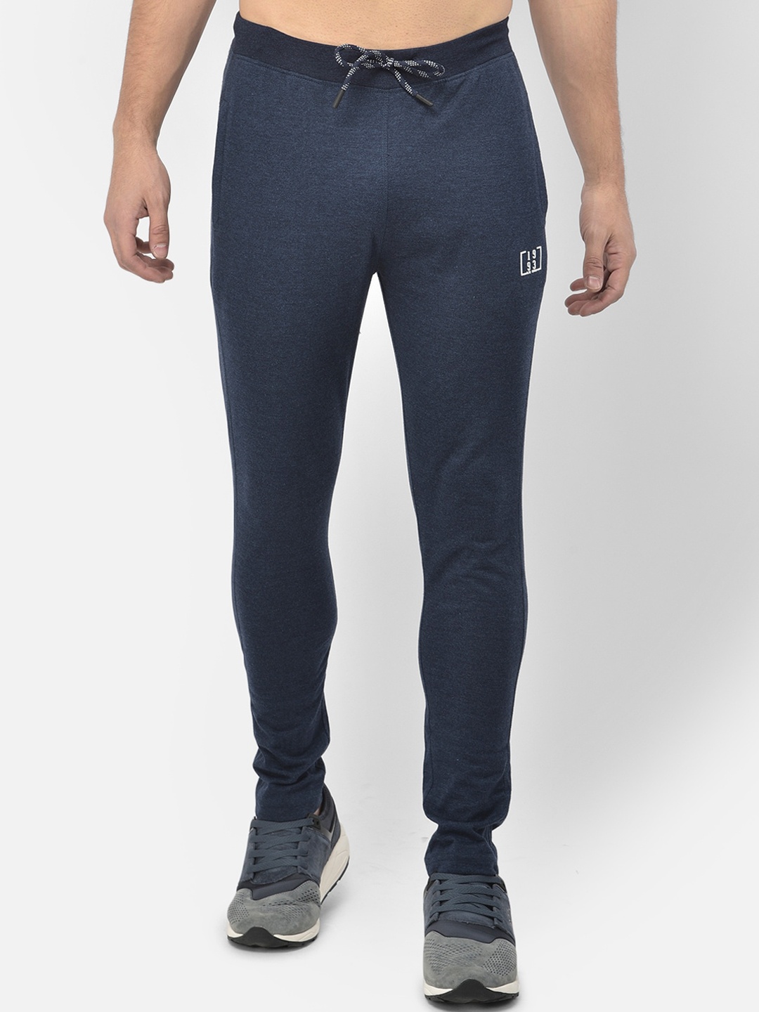 

Richlook Men Blue Solid Track Pants