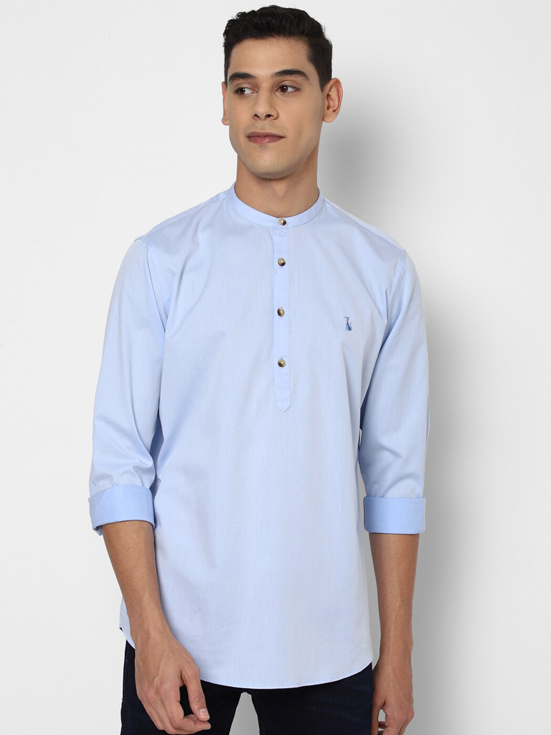 

SIMON CARTER LONDON Men Blue Opaque Casual Shirt