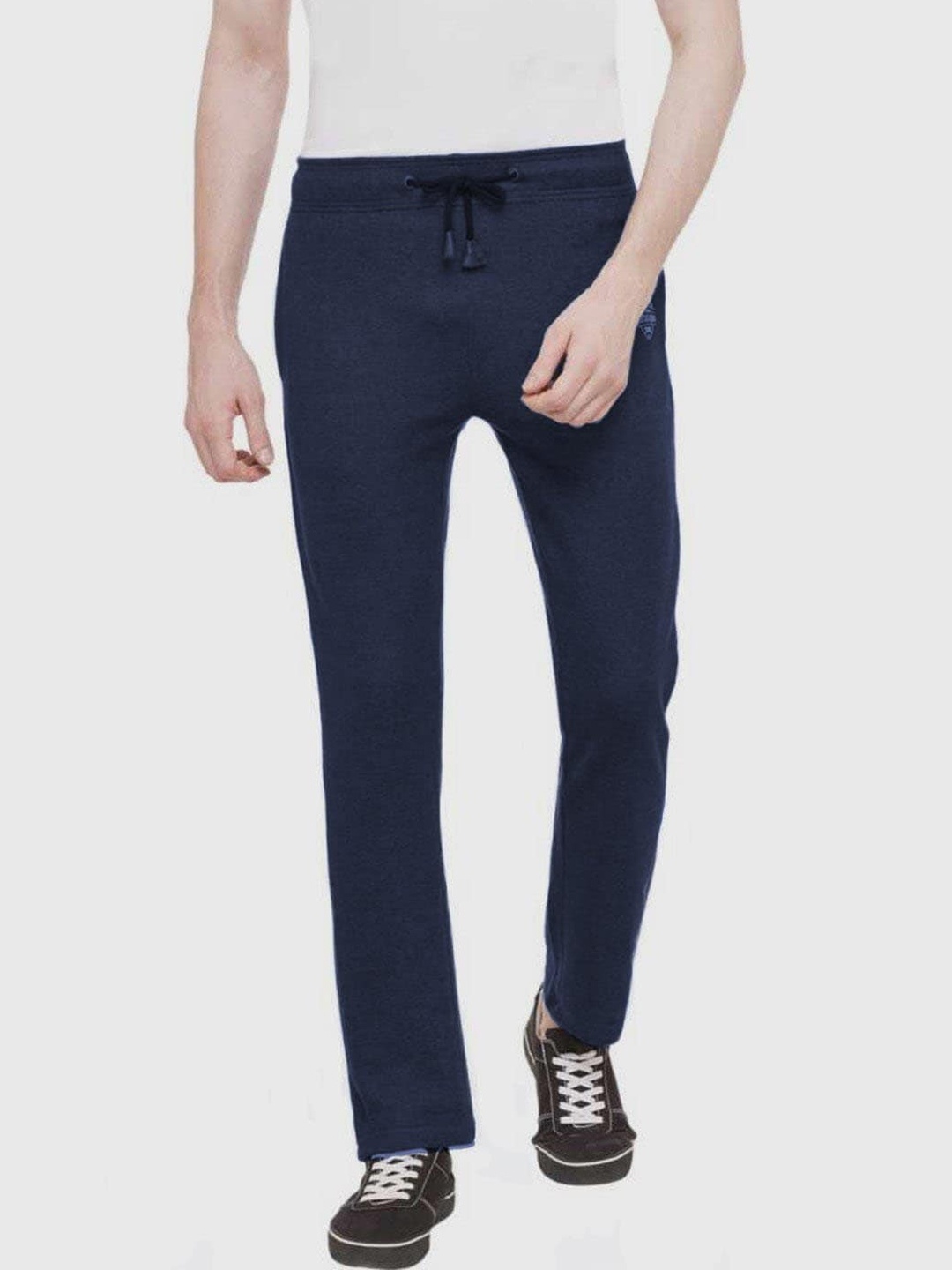 

Status Quo Men Blue Solid Regular Fit Track Pants