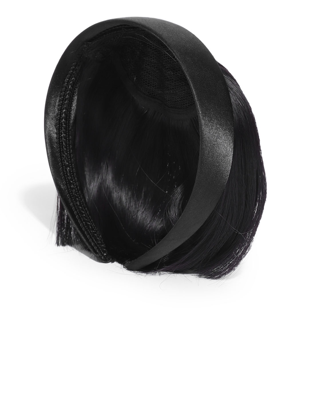 

CHANDERKASH Black Solid Fringe Nylon and Synthetic Hair Extensions, Coffee brown