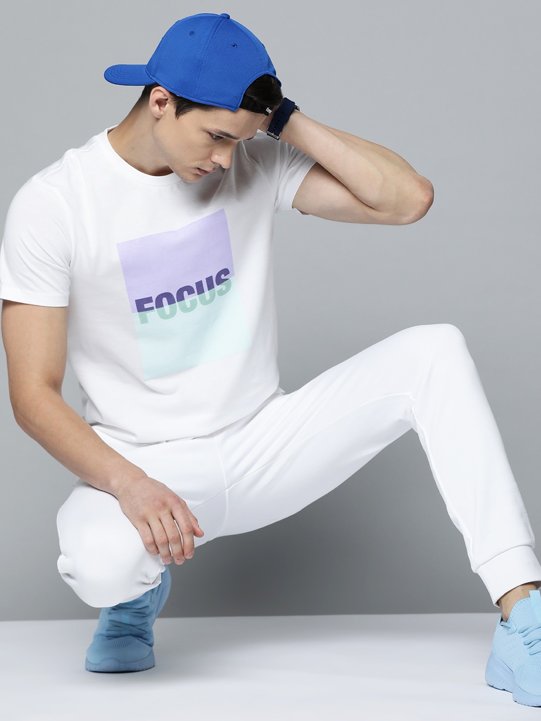

Kook N Keech Men White Typography Printed Pure Cotton T-shirt