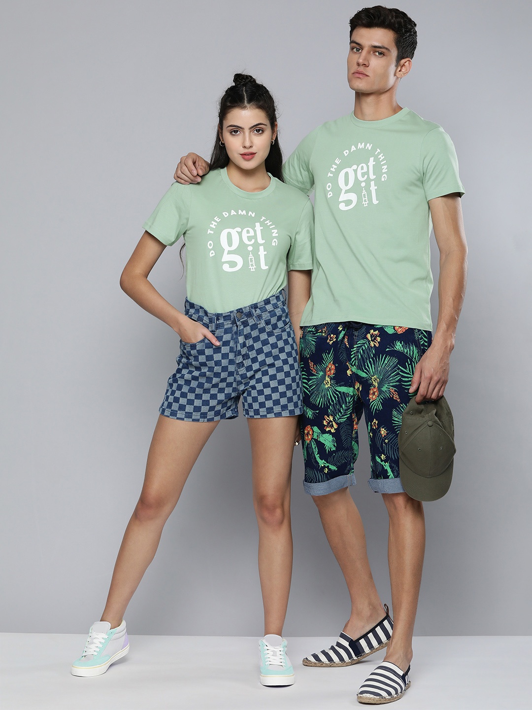 

Kook N Keech Unisex Green Vaccination Drive Printed Pure Cotton T-shirt