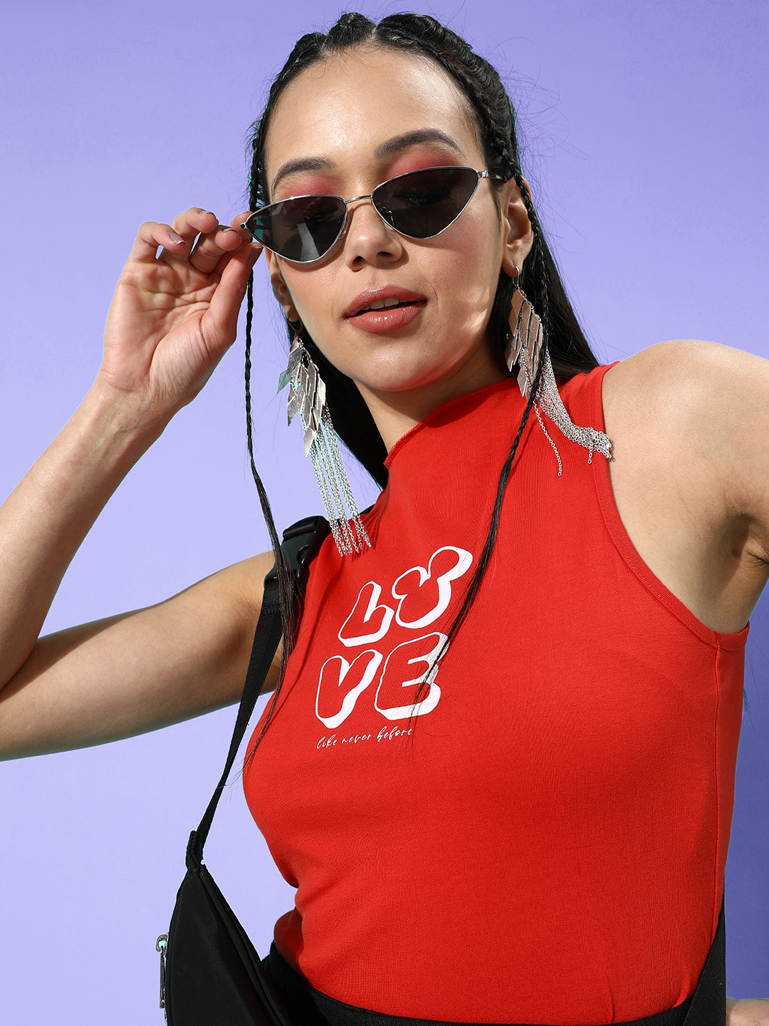 

Kook N Keech Disney Women Red Typography Tshirt