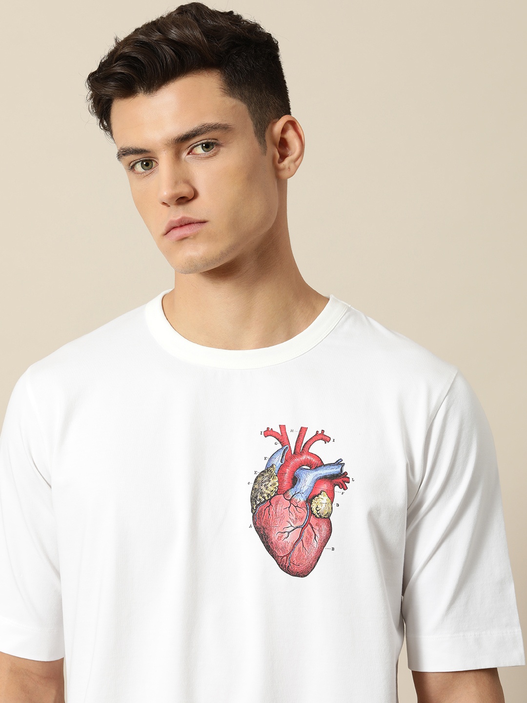 

Mr Bowerbird Graphic Printed Oversized T-shirt, White