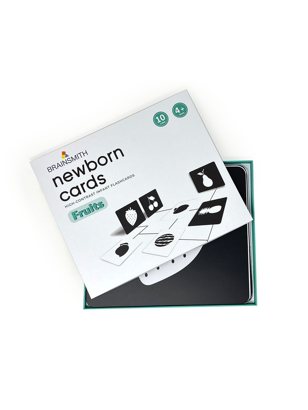 

Brainsmith White & Black Fruits Newborn Flashcards
