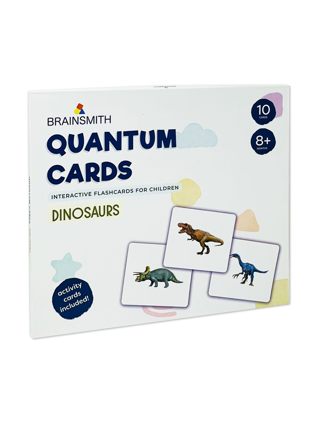 

Brainsmith Dinosaurs Quantum Cards, White