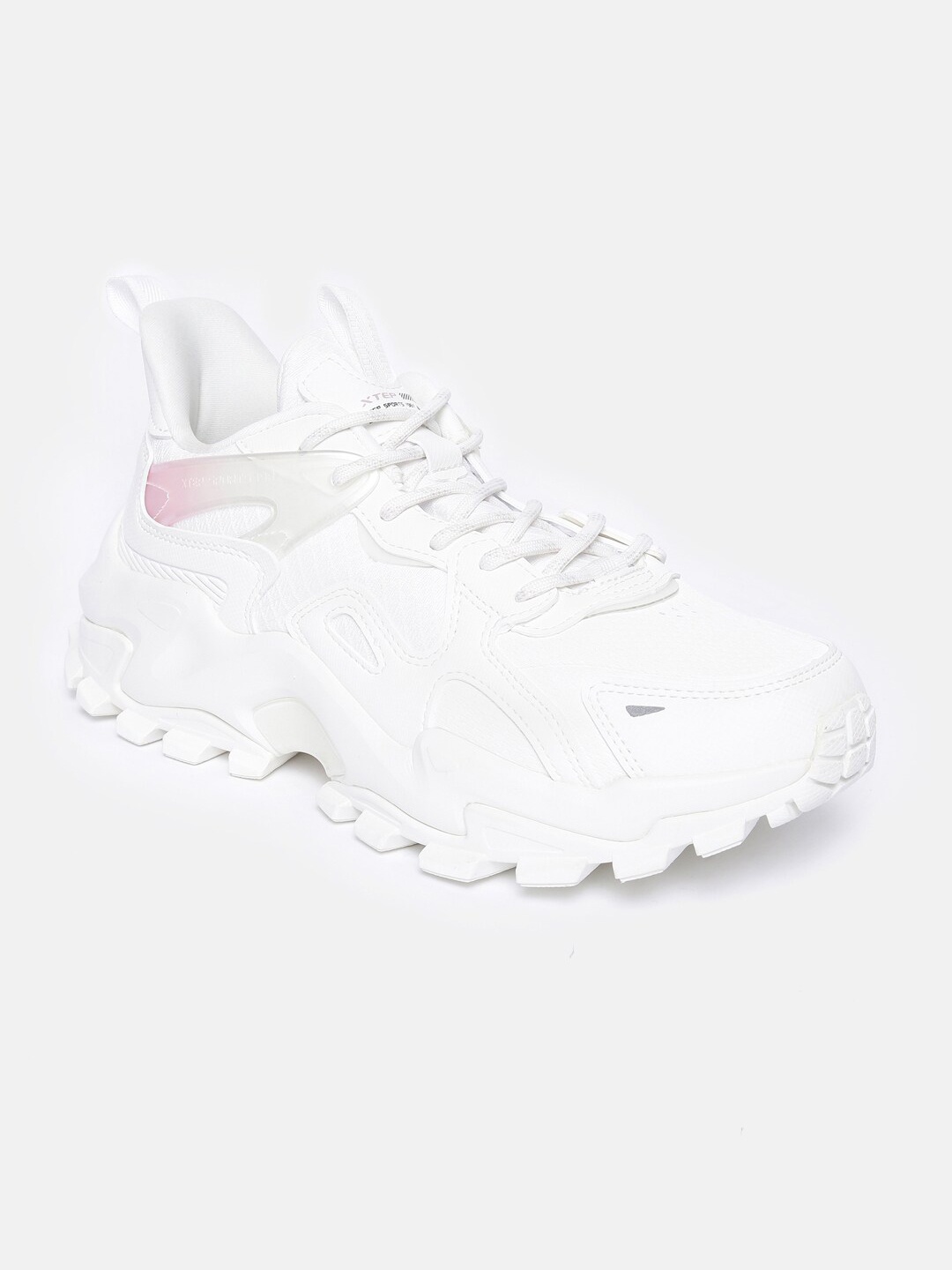 

Xtep Women White Textile Training or Gym Non-Marking Shoes