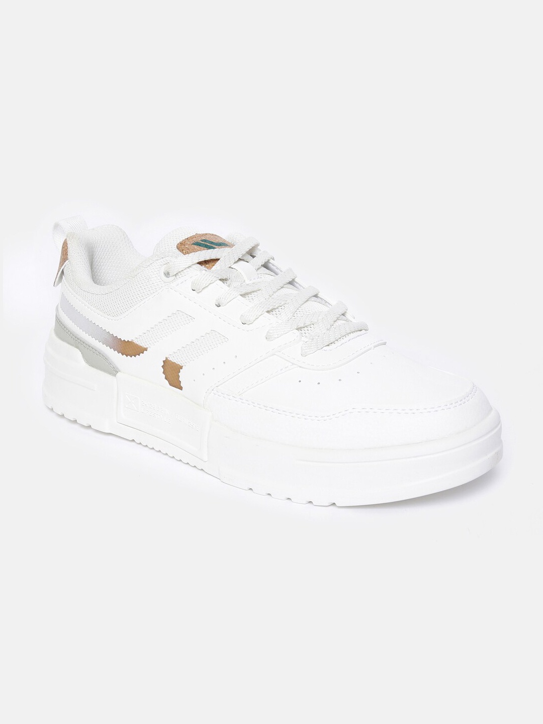 

Xtep Women White Skateboarding Non-Marking X-Games Shoes