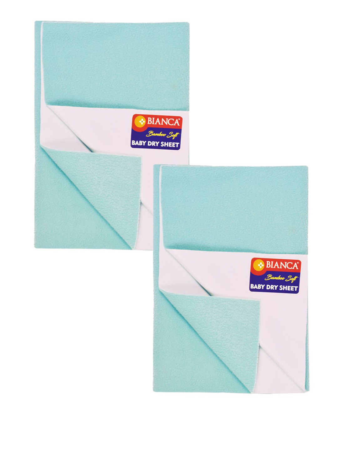 

BIANCA Pack of 2 Sea Green Waterproof & Breathable Bamboo-Feel Mattress Protector - XL