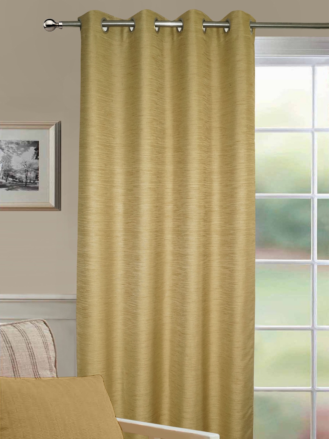 

Lushomes Beige Door Curtain