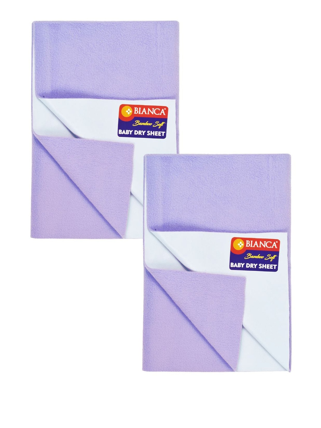 

BIANCA Kids Lavender Pack of 2 Waterproof Dry Sheet & Mattress Protector