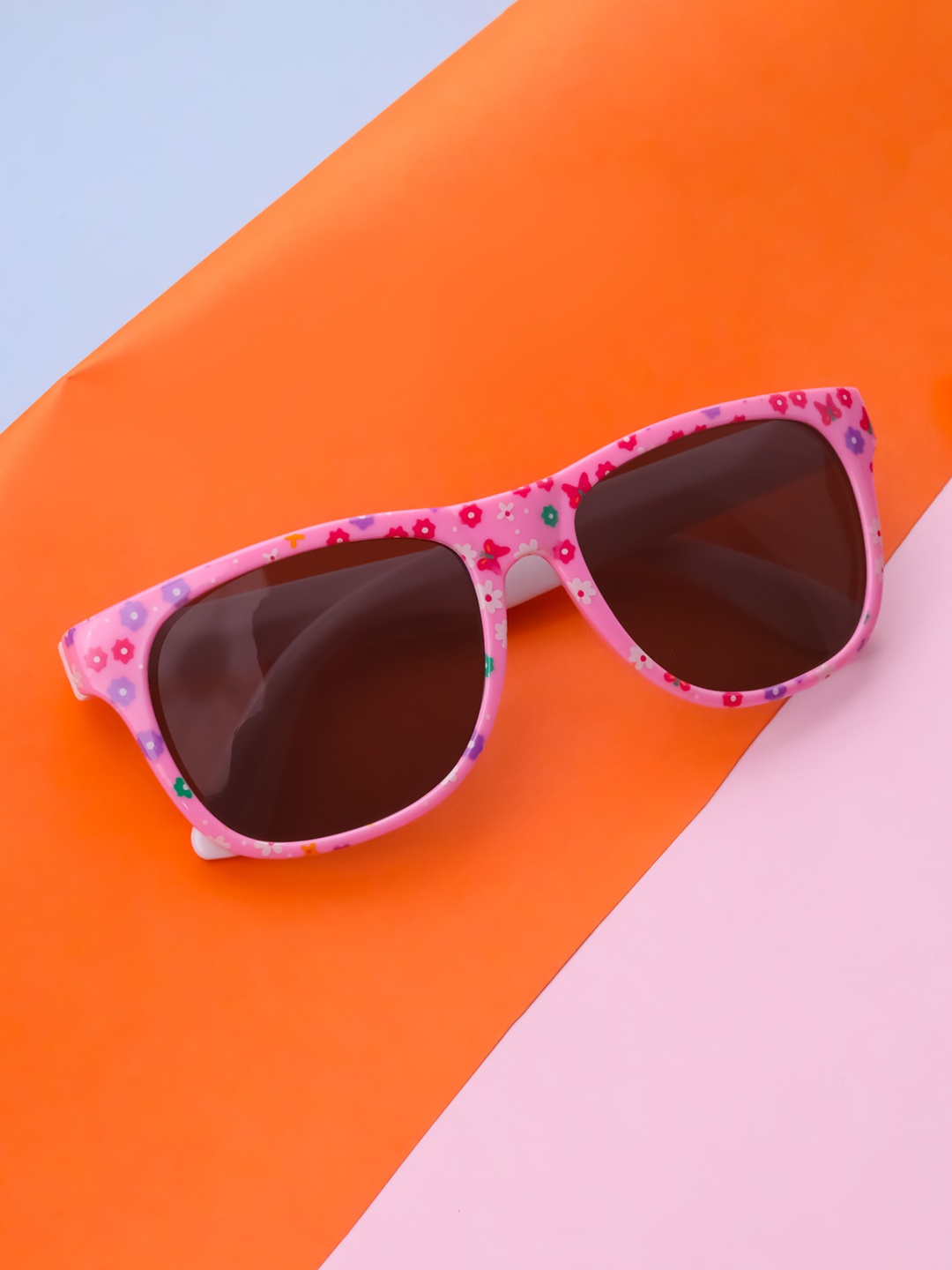 

Spiky Unisex Kids Violet UV Protected Wayfarer Sunglasses Zflr_Vio_Wht