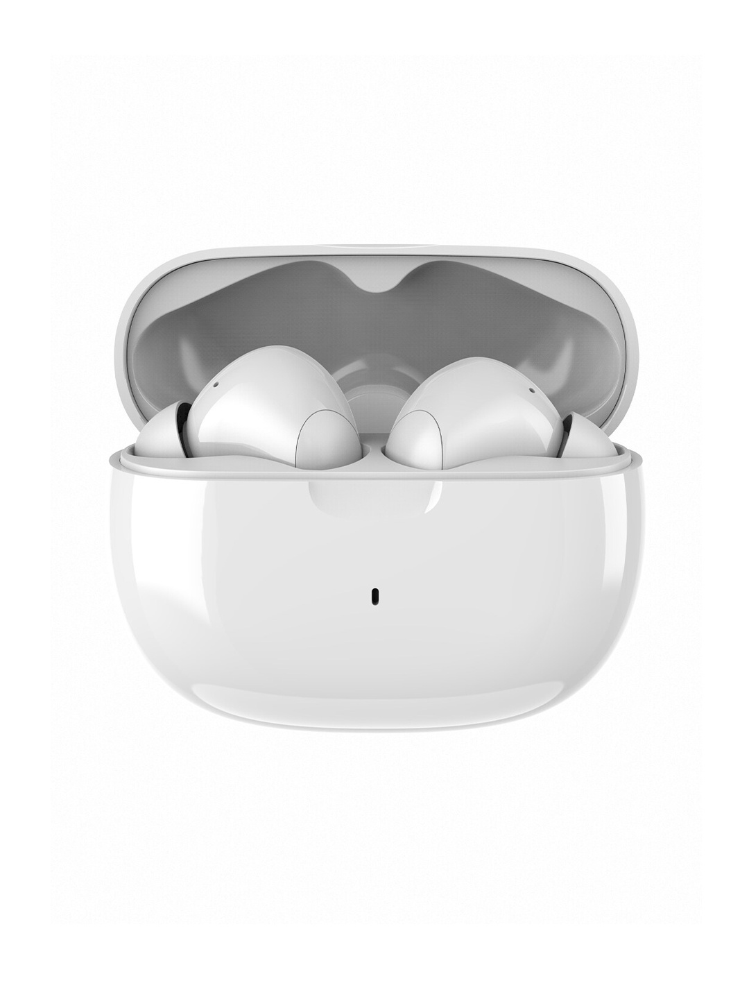 

CrossBeats Silver-Toned Solid Truly Wireless In-Ear Earbuds