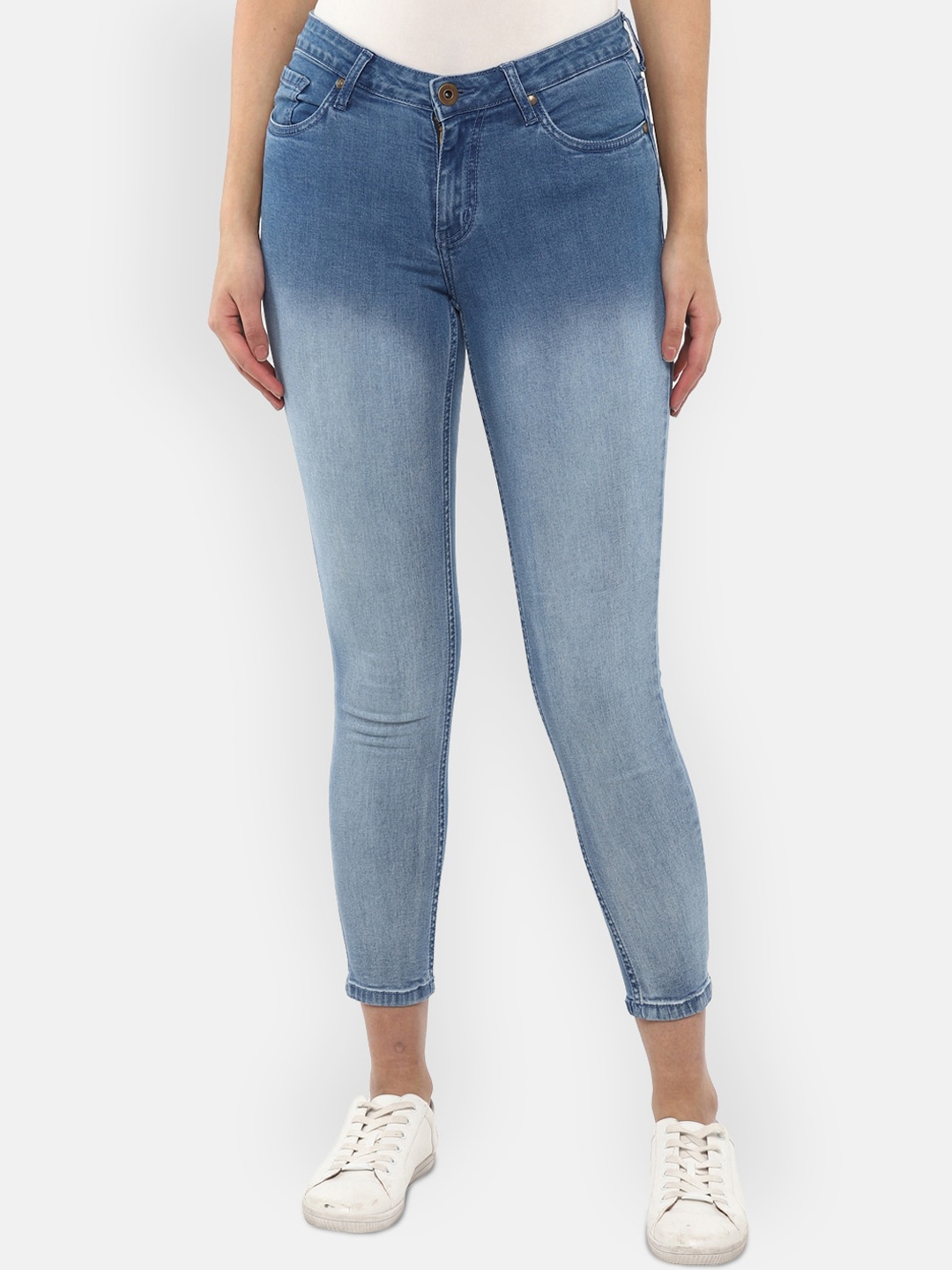 

LAMOURE BY RED CHIEF Women Blue Heavy Fade Jeans