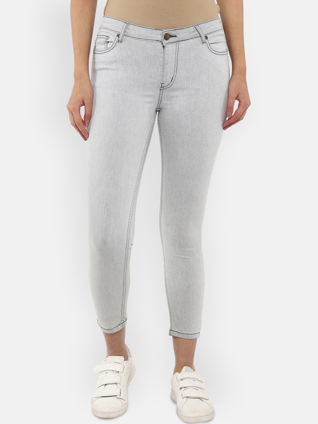 

LAMOURE BY RED CHIEF Women Grey Slim Fit Jeans