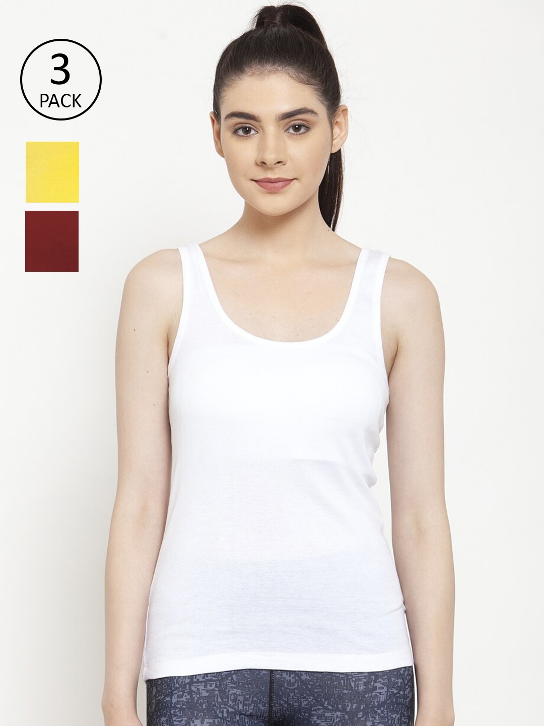 

Friskers White Tank Top