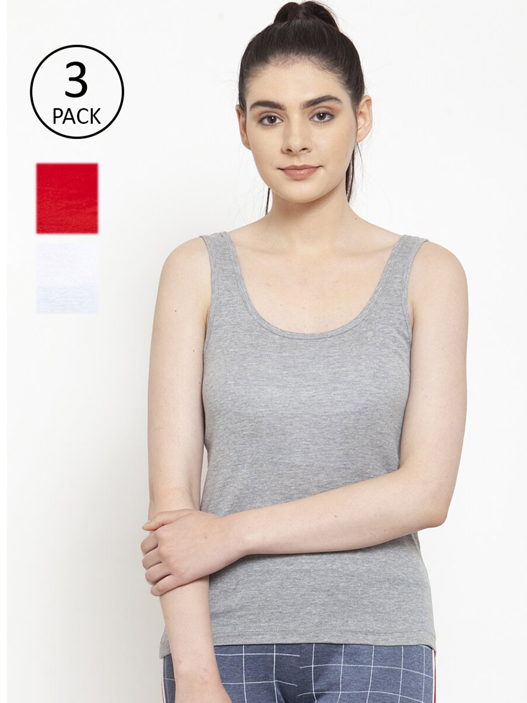 

Friskers White Tank Top