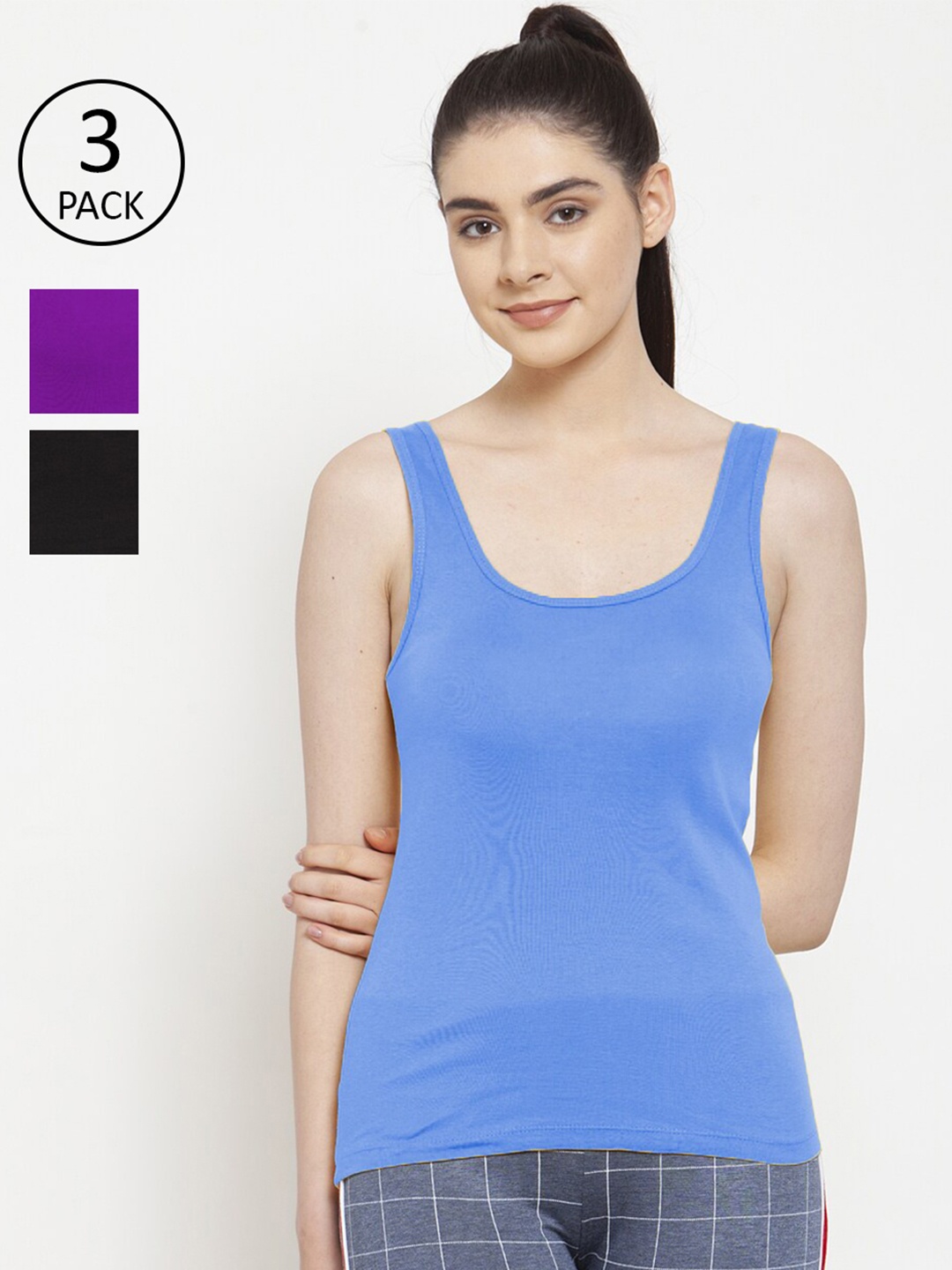 

Friskers Black Tank Top