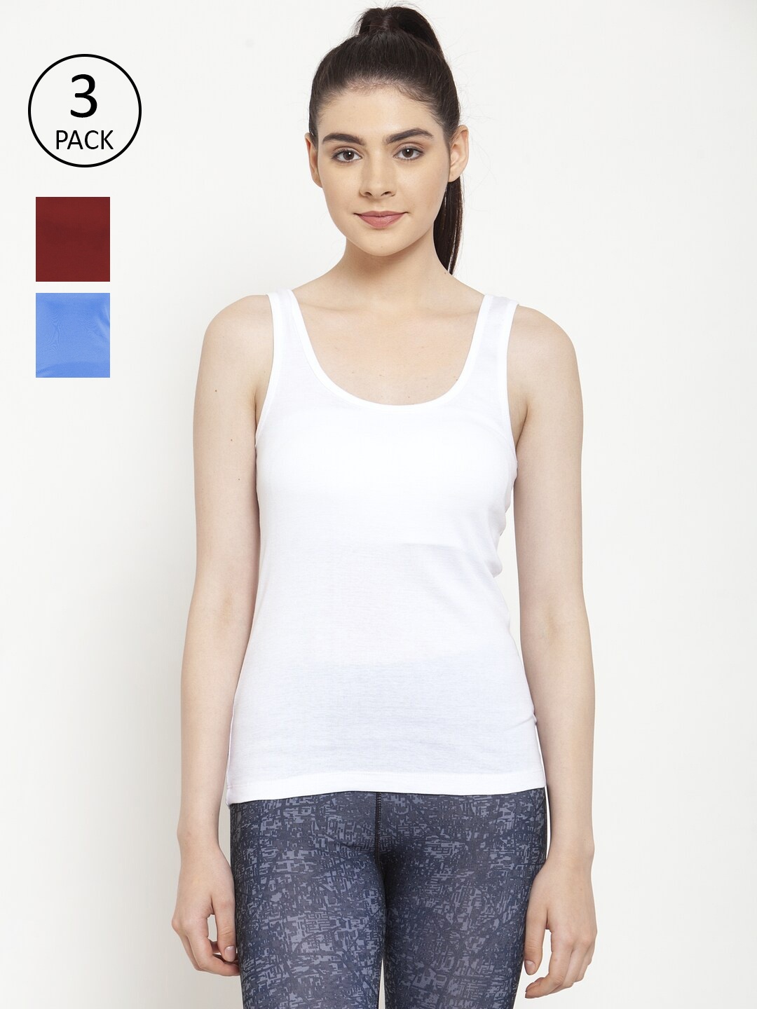 

Friskers White Tank Top
