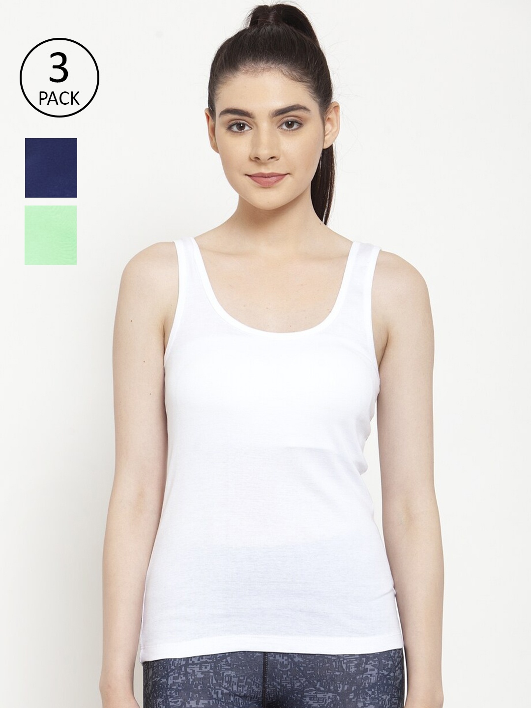 

Friskers White Tank Top