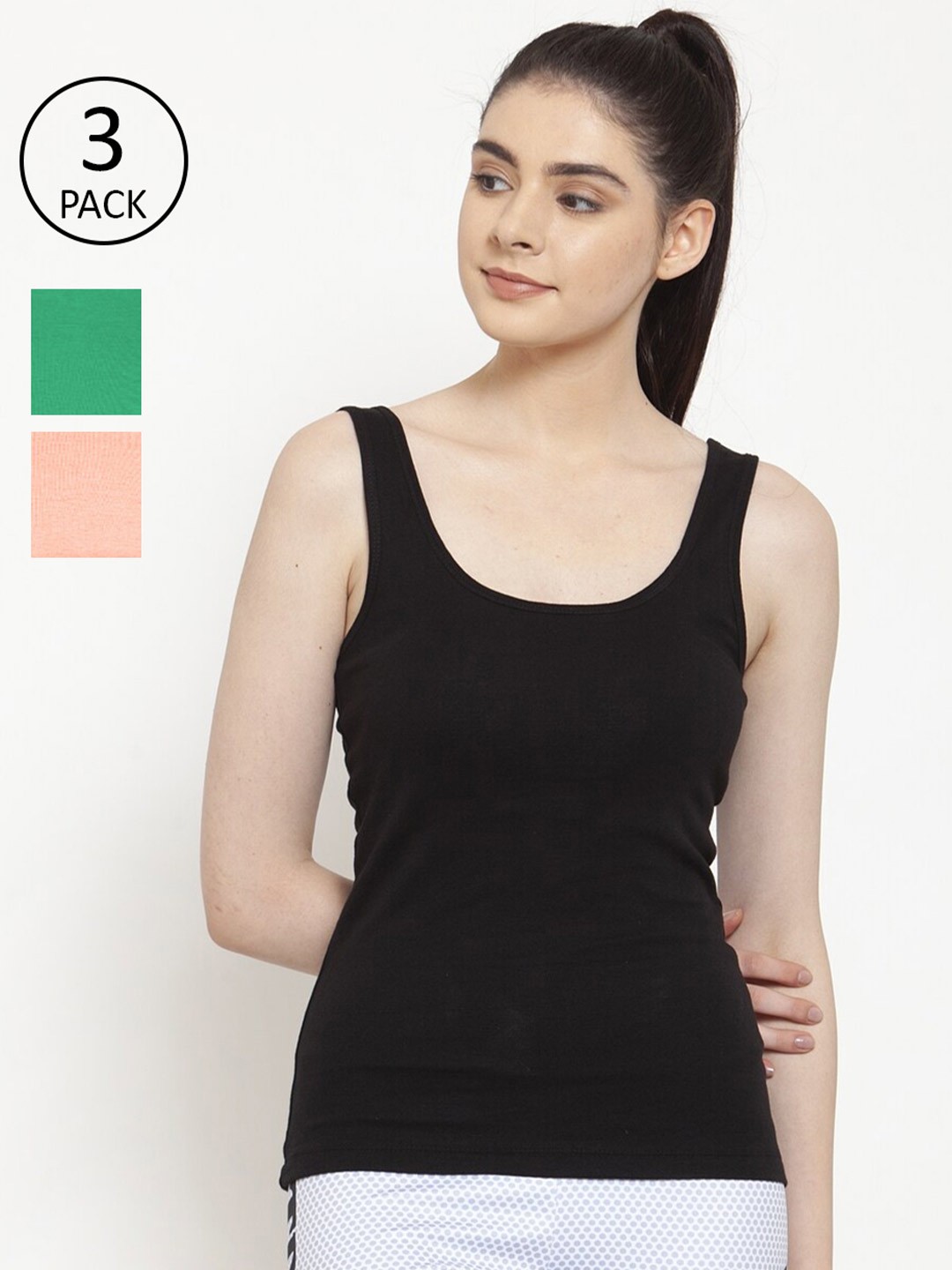 

Friskers Black Tank Top