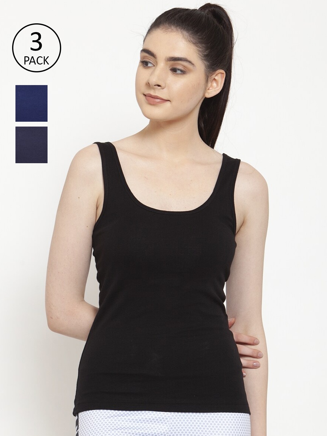 

Friskers Black Tank Top