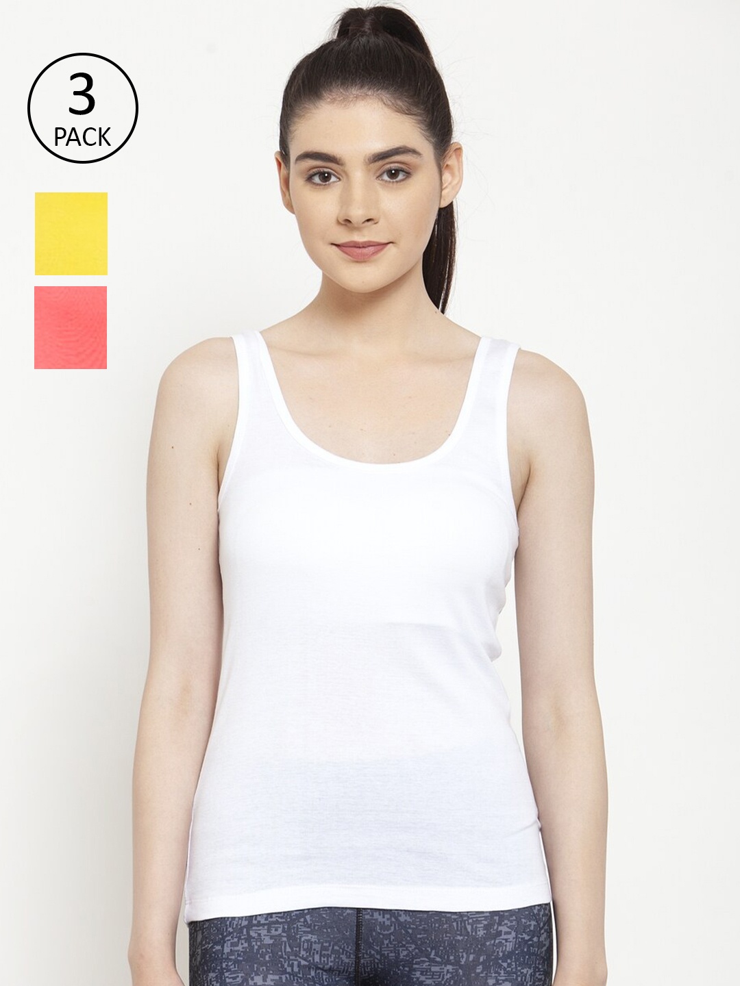 

Friskers White Tank Top