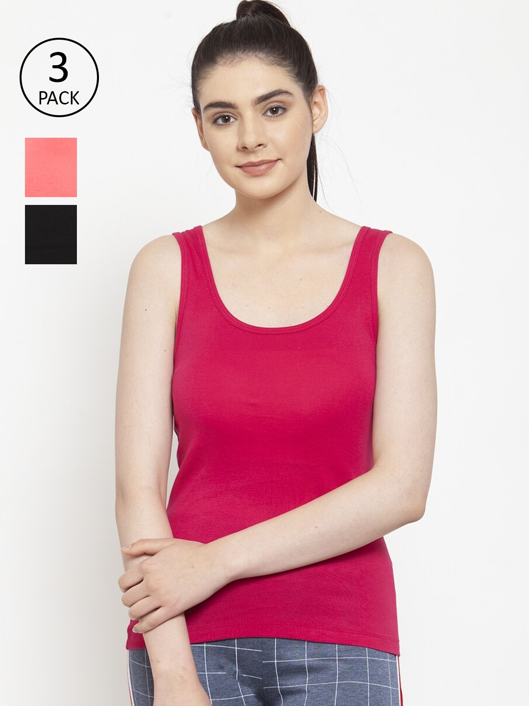 

Friskers Black Tank Top