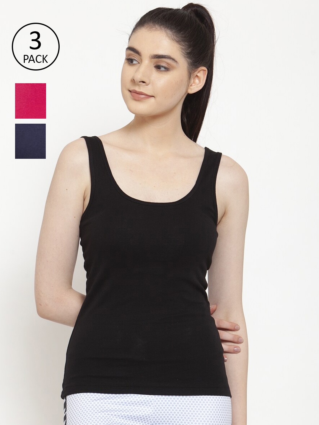 

Friskers Black Tank Top