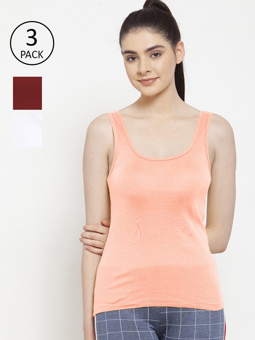 

Friskers White Tank Top