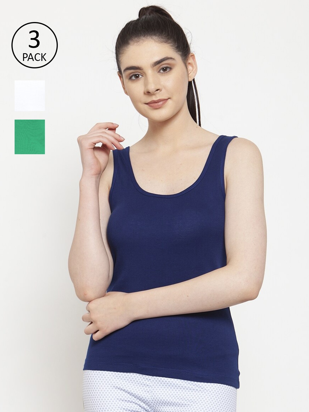 

Friskers White Tank Top