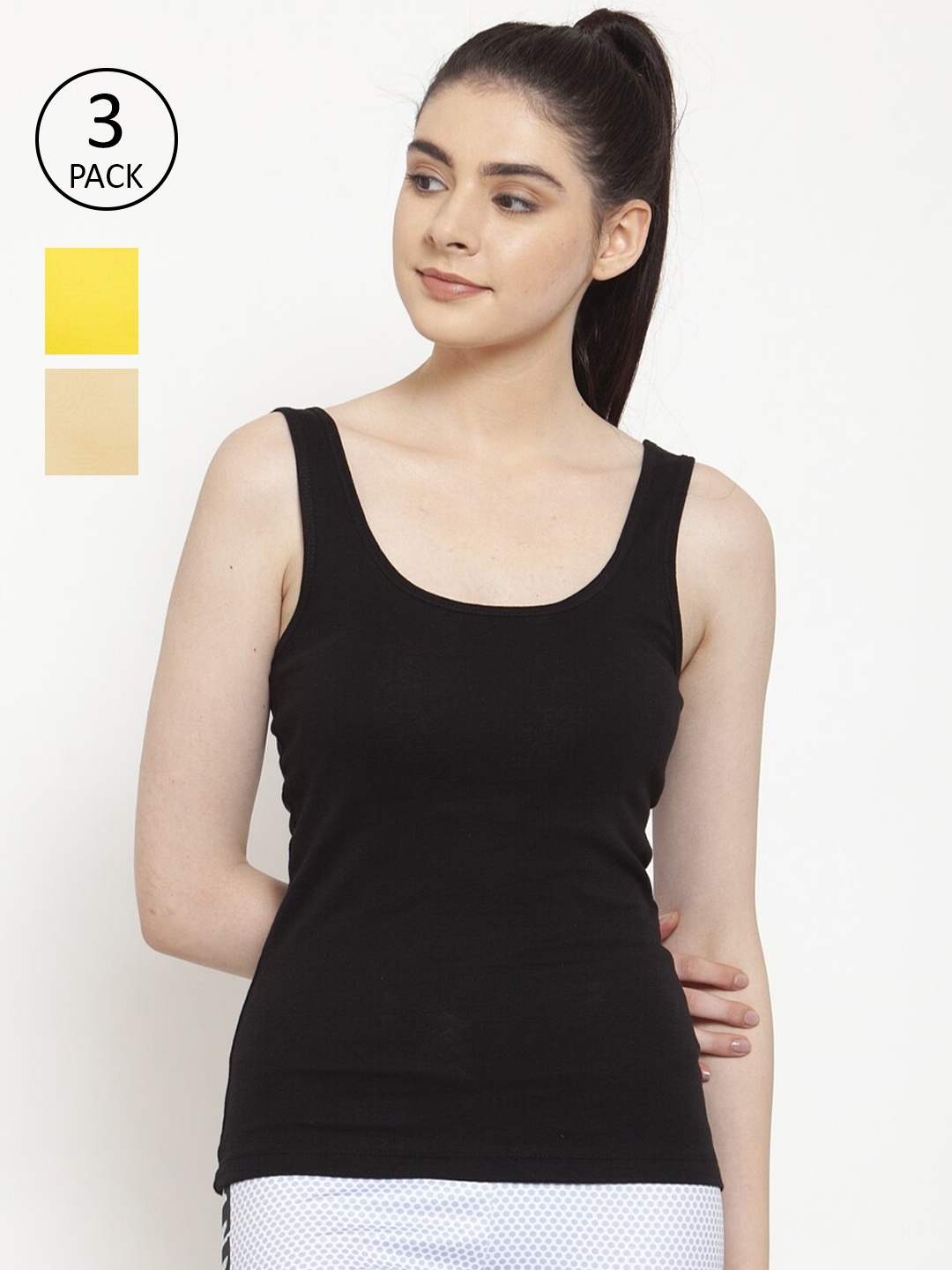 

Friskers Black Tank Top