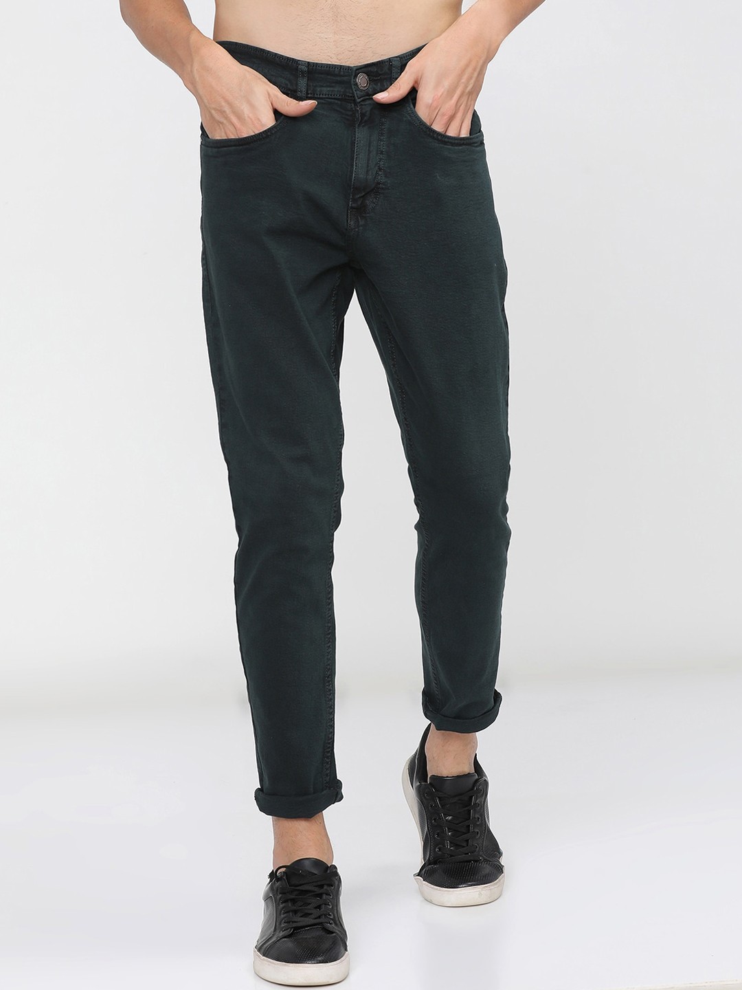 

HIGHLANDER Men Blue Tapered Fit Stretchable Jeans