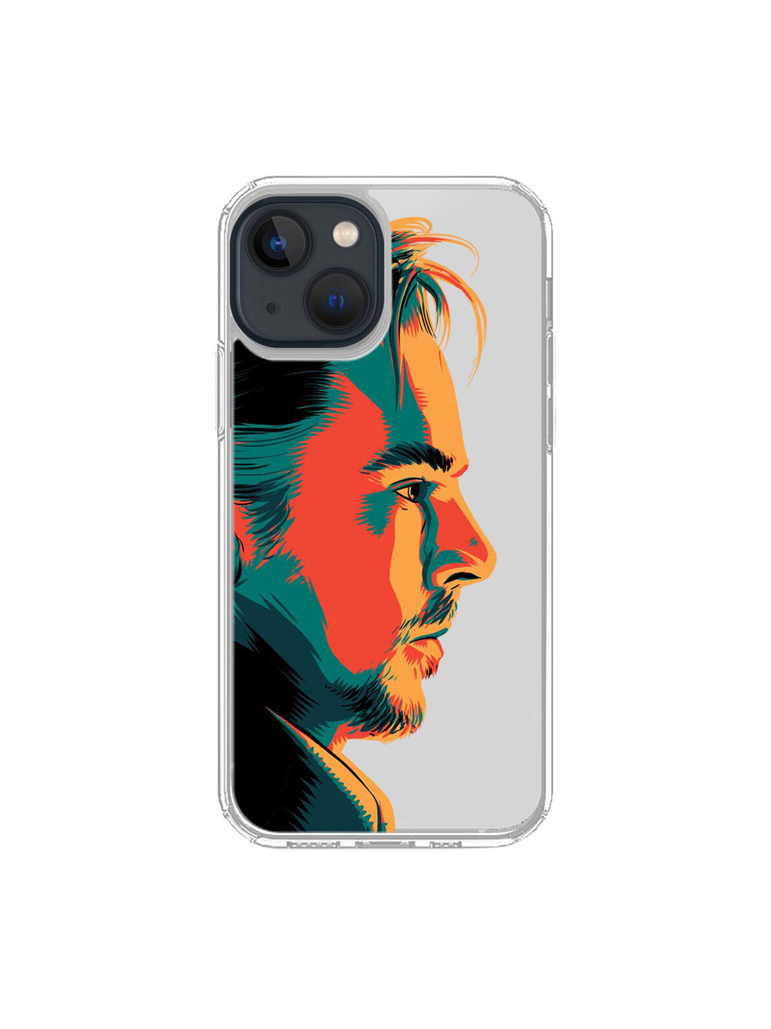 

macmerise Transparent & Orange Illuminated Doctor Strange Printed iPhone 13 Mini Back Case
